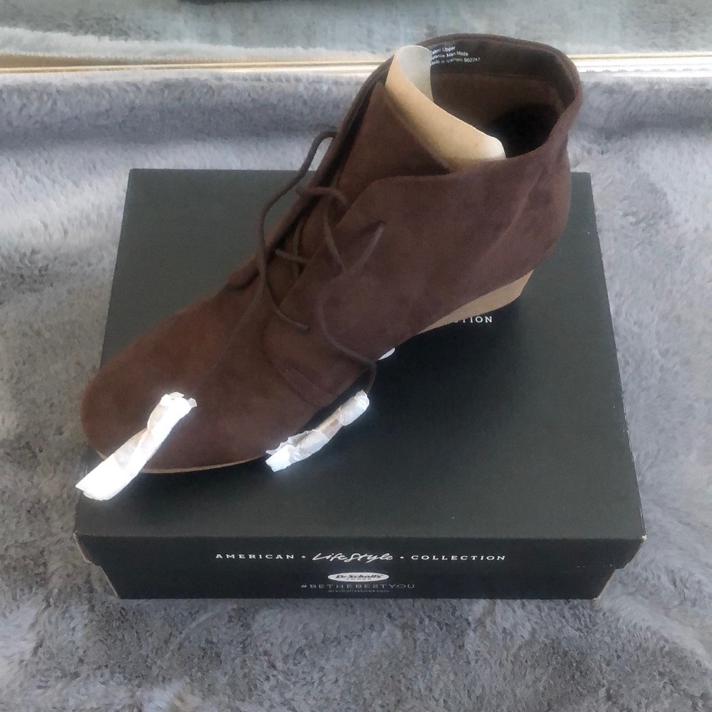 Brown booties